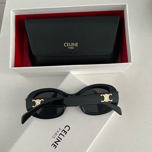 Celine sunglasses Triomphe 01 acetate black